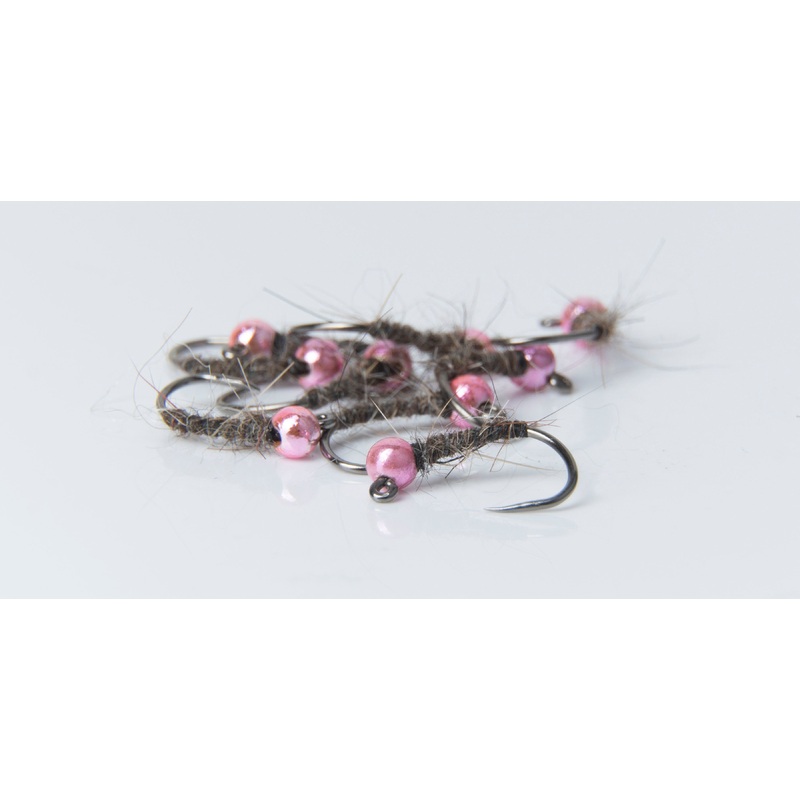 Walt’s Worm Fly Light Metallic Pink Bead