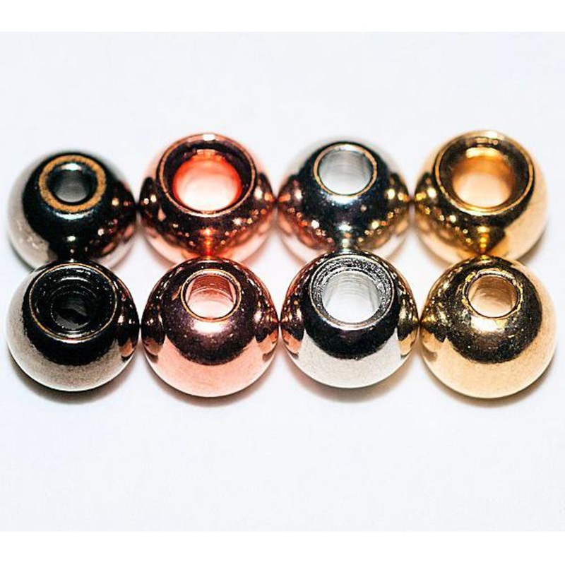 Cyclops Brass Beads|5/64|3/32|7/64|1/8|Gold|Copper|Black Nickel|Nickel