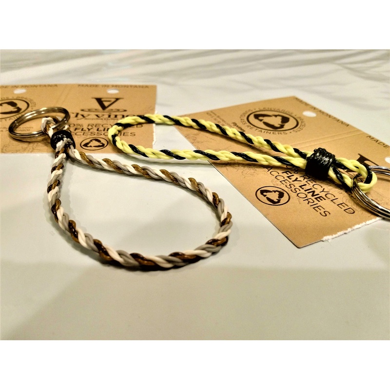 FlyVines Keychain|Lt. Yellow/Lt. Grey|Grey/Orange|Charcoal/White/Yellow|White/Brown/Grey|Yellow/Charcoal