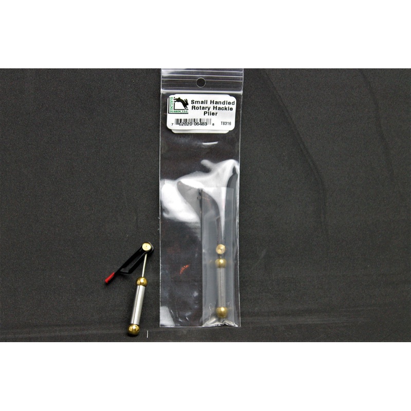 Hackle Plier-Rotary with Silicone Sleeve