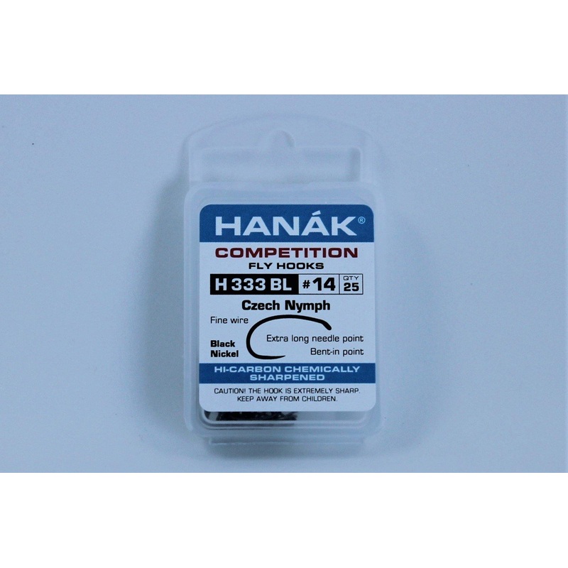 Hanak Competition Hooks Model 333 Czech Nymph