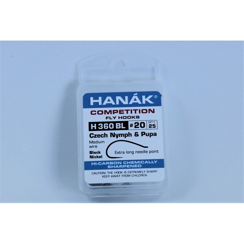 Hanak Competition Hooks Model 360 Nymph and Pupa
