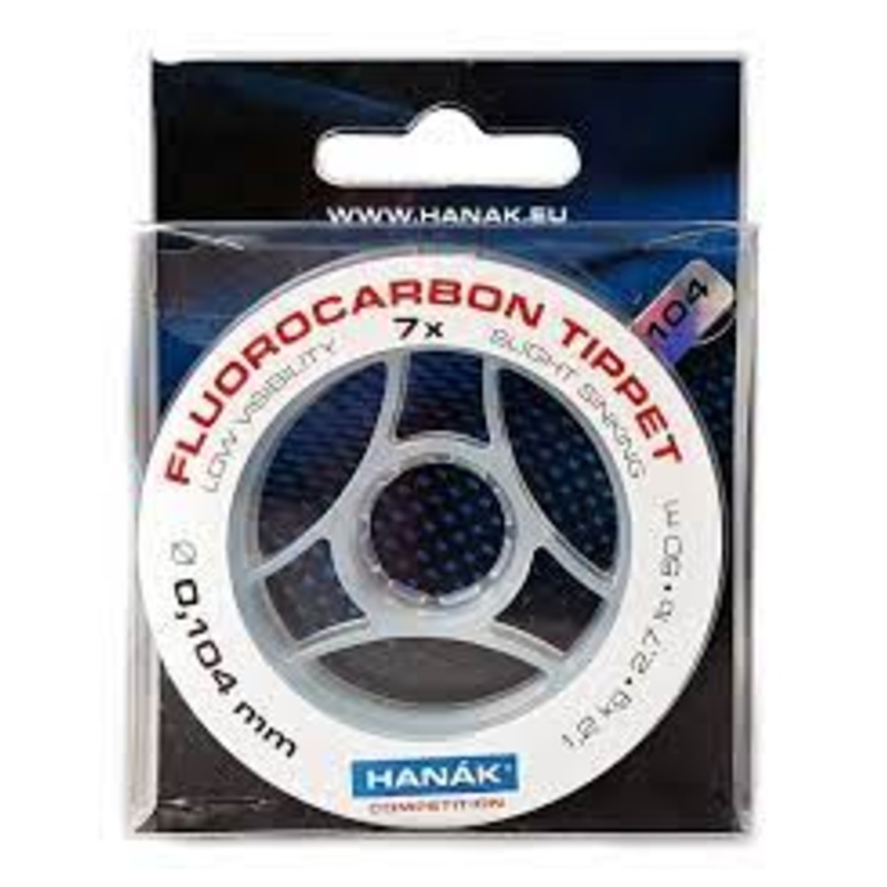 Hanak Fluorocarbon Tippet|1x|2x|3x|3.5x|4x|5x|6x|7x