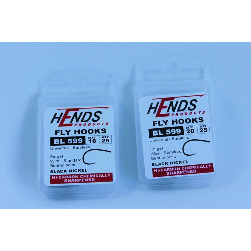 Hends #BL599 Shrimp, Pupa, Midge Hook