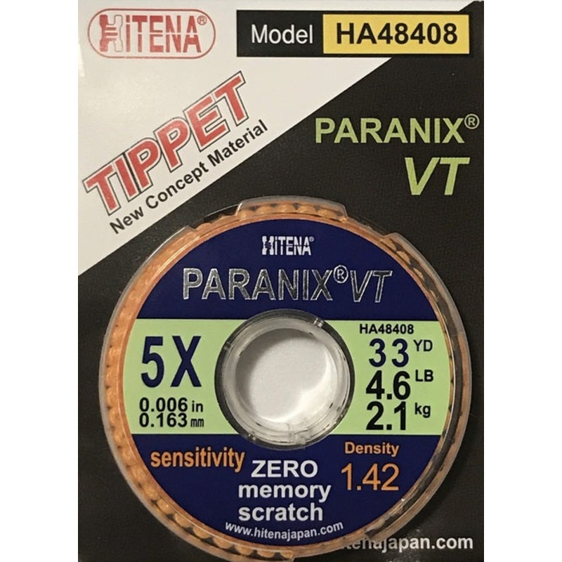 Hitena Paranix VT Tippet|3X|4X|5X|6X|7X