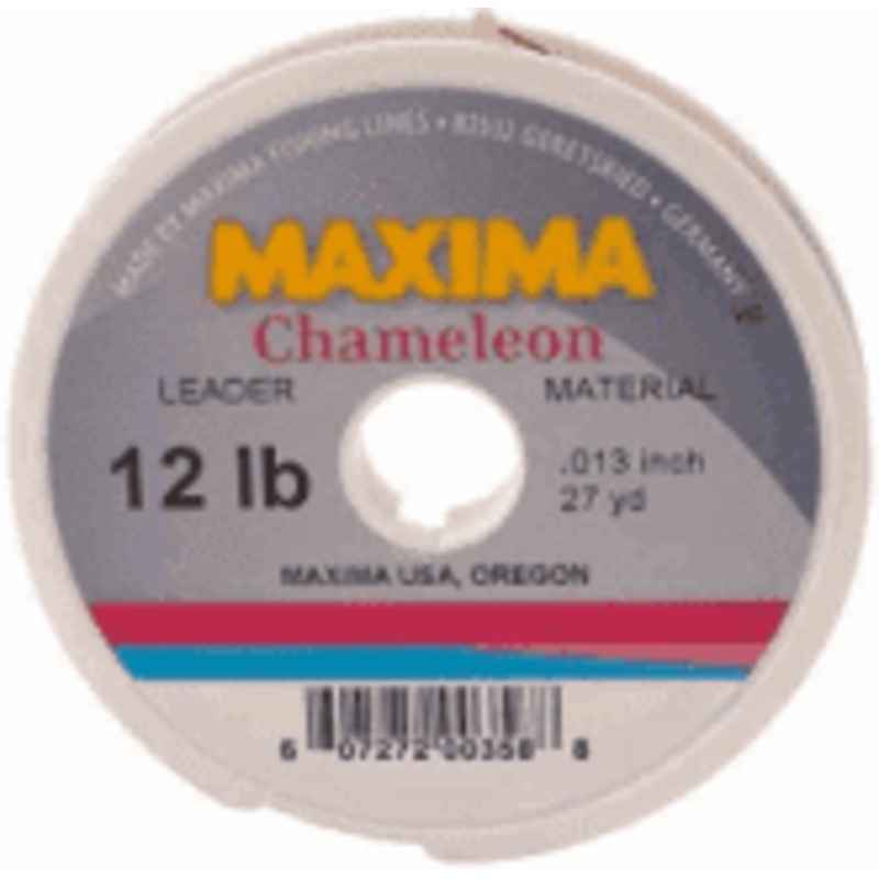 Maxima Chameleon Leader Spool|3 lb|4 lb|6 lb.|8 lb.|10 lb|12 lb|15 lb|20 lb