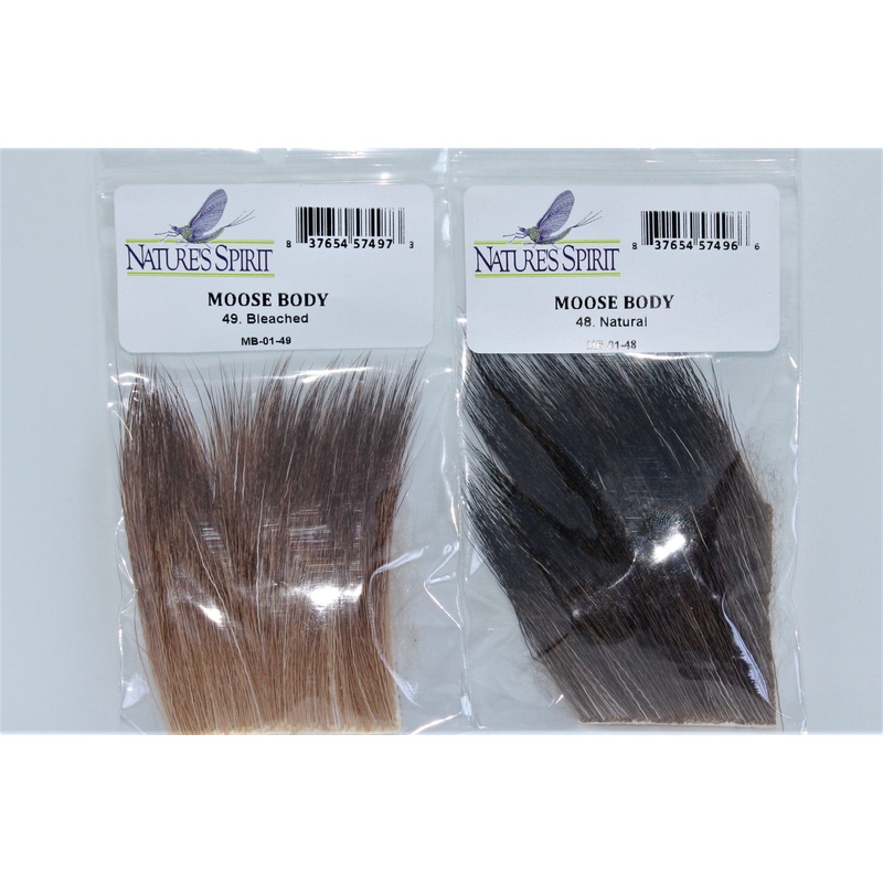 Moose Body Hair|Natural|Bleached