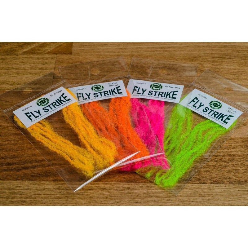 Siman Fly Strike Yarn|Orange|Fl. Orange|Fl. Pink|Fl. Green|Fl. Yellow