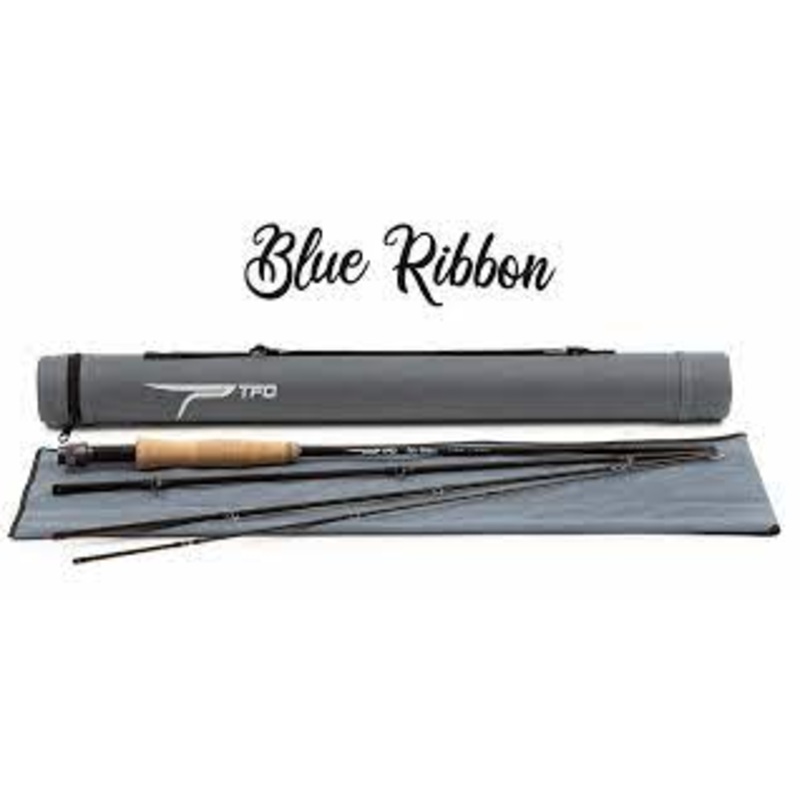 TFO Blue Ribbon 4 pc. Fly Rod|7′ 6″ 2 Weight|8′ 0″ 3 Weight|9′ 0″ 5 Weight|10′ 0″ 3 Weight