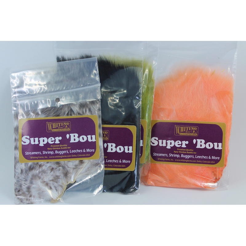 Whiting Super Bou|Grizzly|White|Black|Grizzly Shell Pink|Salmon|Olive|Grizzly Olive|Chart. Green|Tan|Dark Dun