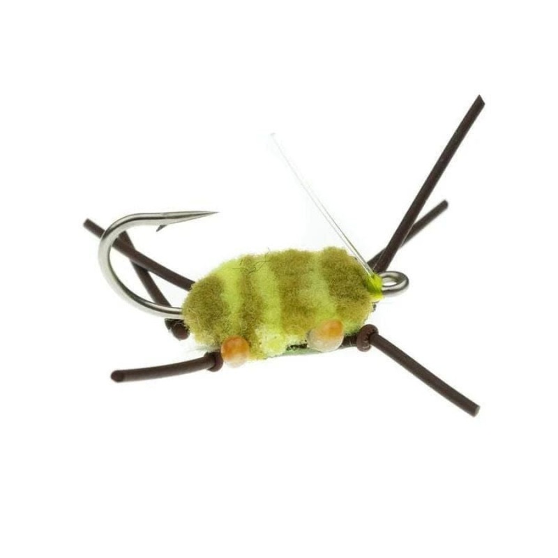 Flats Crab (Weed Guard) – Mottled Light Olive