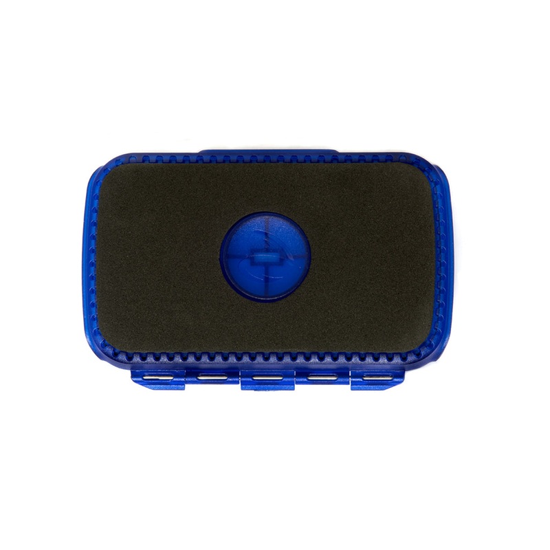 Fulling Mill Fly Patch|Blue|Red|Gray