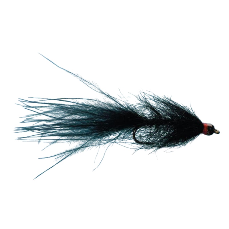 Bead Head Hale Bopp Leech – Black – Size 10