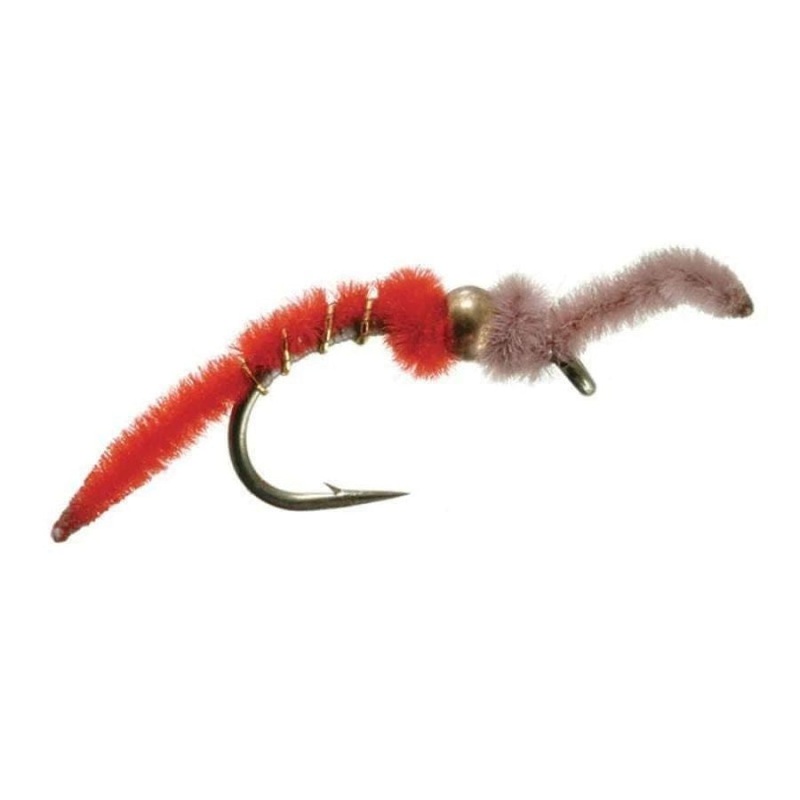 Theo’s Bead Head San Juan Worm – Size 10