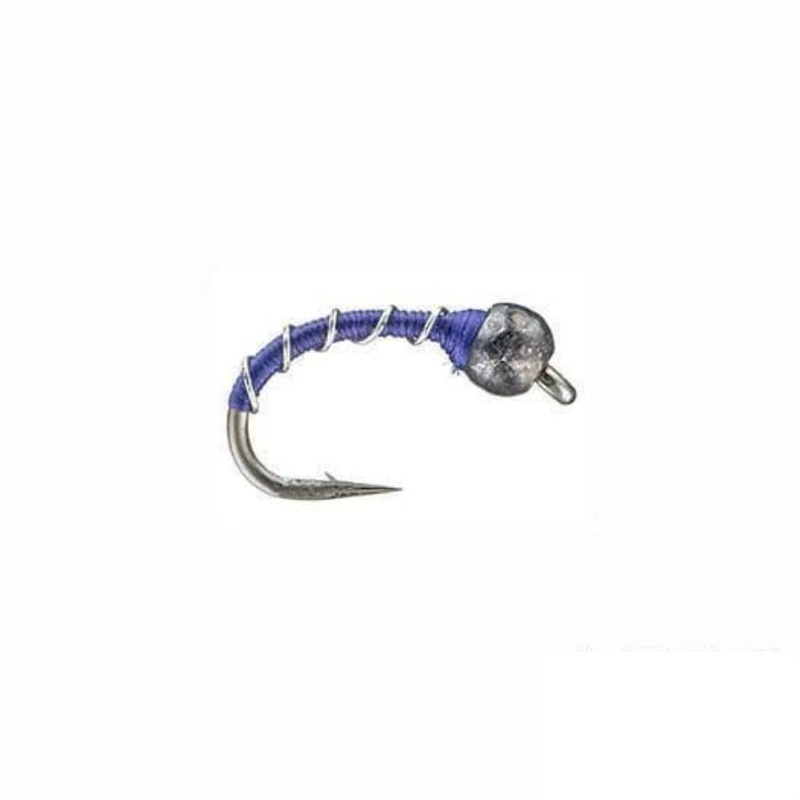 Tungsten Bead Midge – Purple – Size 18