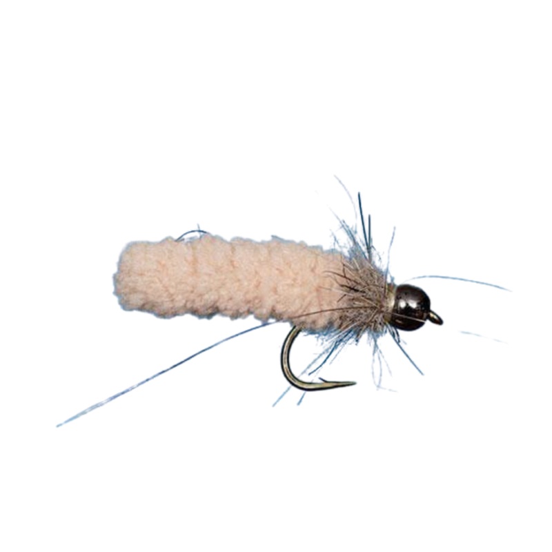 Bead Head Mop Fly – Tan – Size 10