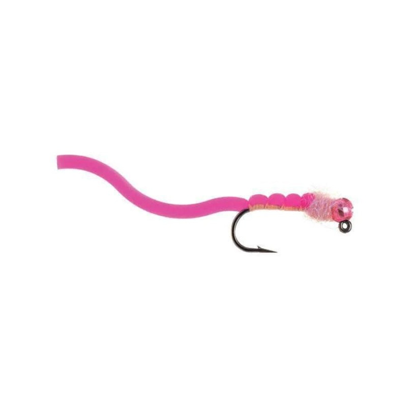 Squirmy Wormie Jig – Hot Pink – Size 12