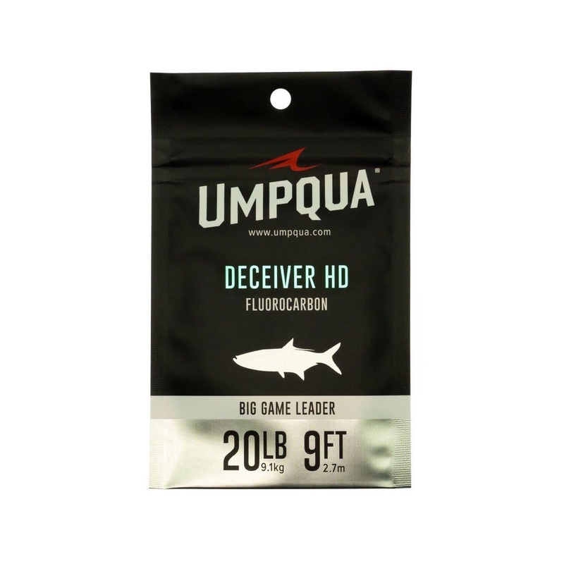 Umpqua Deceiver HD Big Game Fluorocarbon 9′ Leader