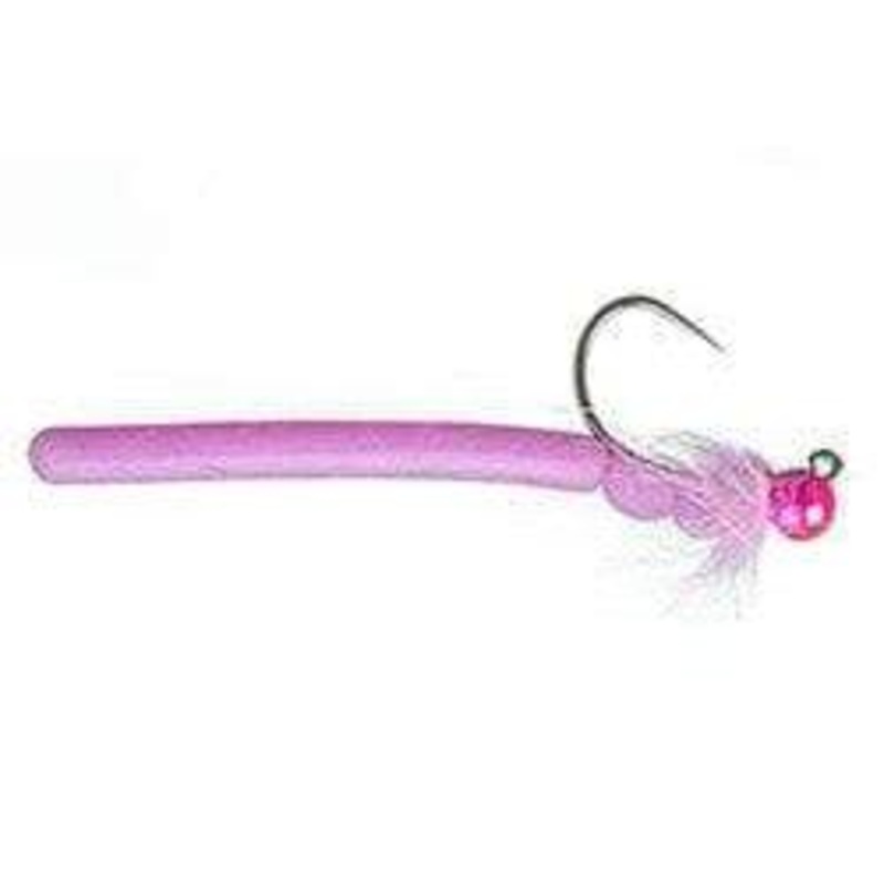 Wonky Worm Jig – Pink – Size 10