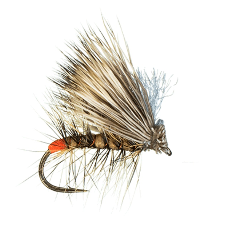 Hot Spot Elk Hair Caddis – Tan – Size 18