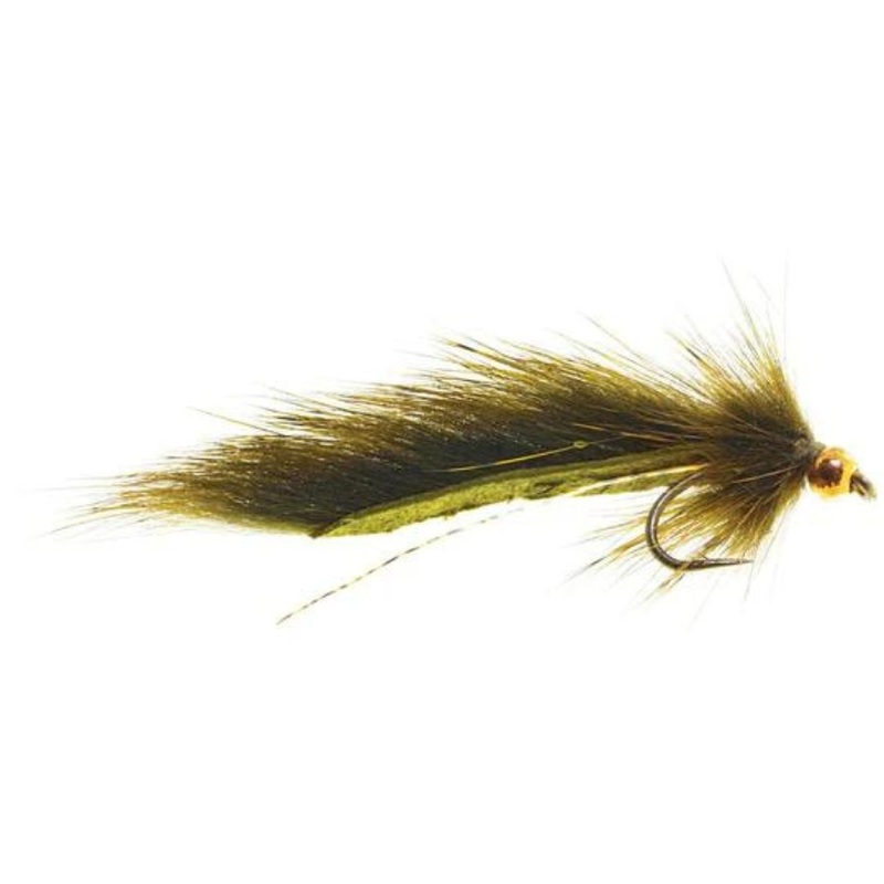 Pine Squirrel Leech – Olive – Size 12