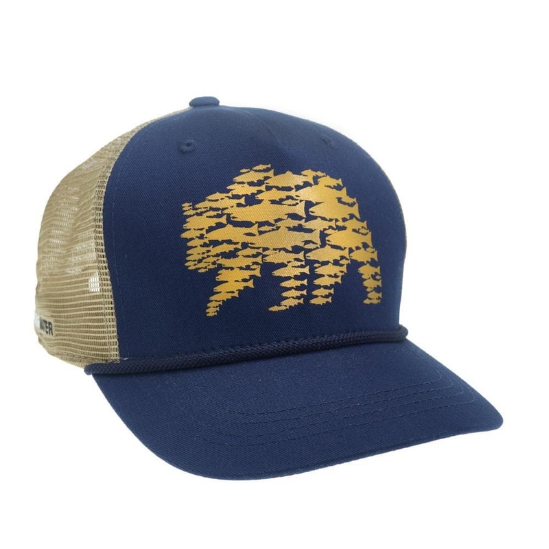 RepYourWater River Griz 5 Panel Hat