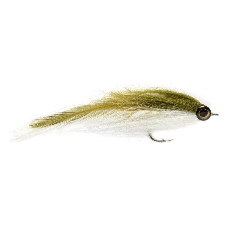 Two Tone Brushy – Olive/White – Size 6/0