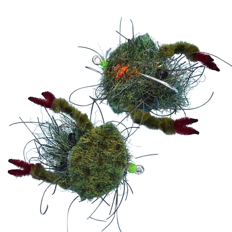 EP Floating Crab – Olive – Size 2