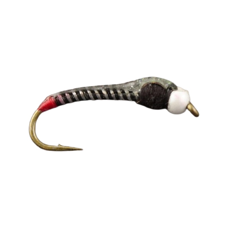 Jumbo Juju Chironomid – Zebra – Size 14