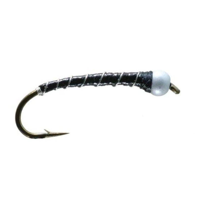 Chironomid Bomber – Black/Red|Size 10|Size 14