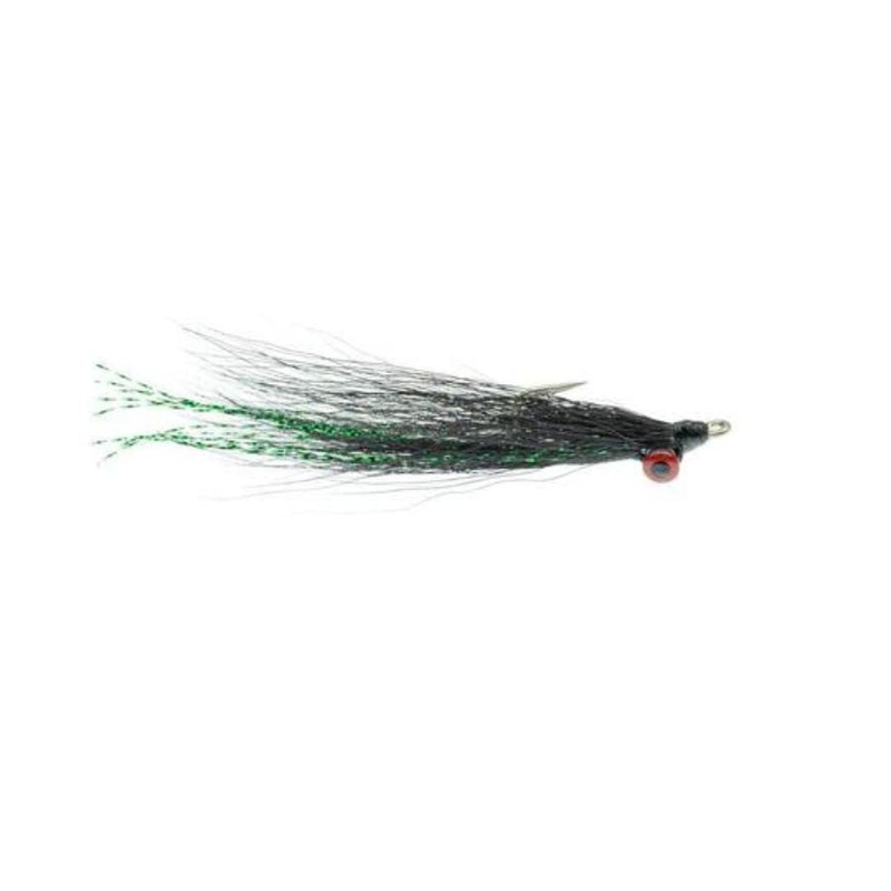 Clouser Minnow – Black|Size 2/0|Size 2