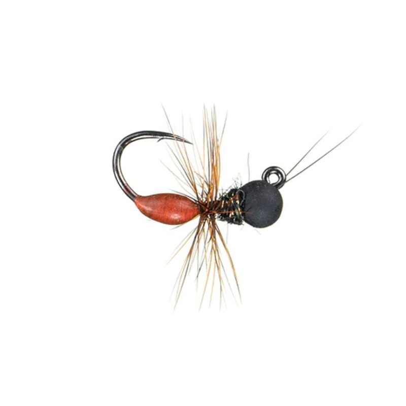 Galloup’s Drowned Ant – Black/Fire Red – Size 16
