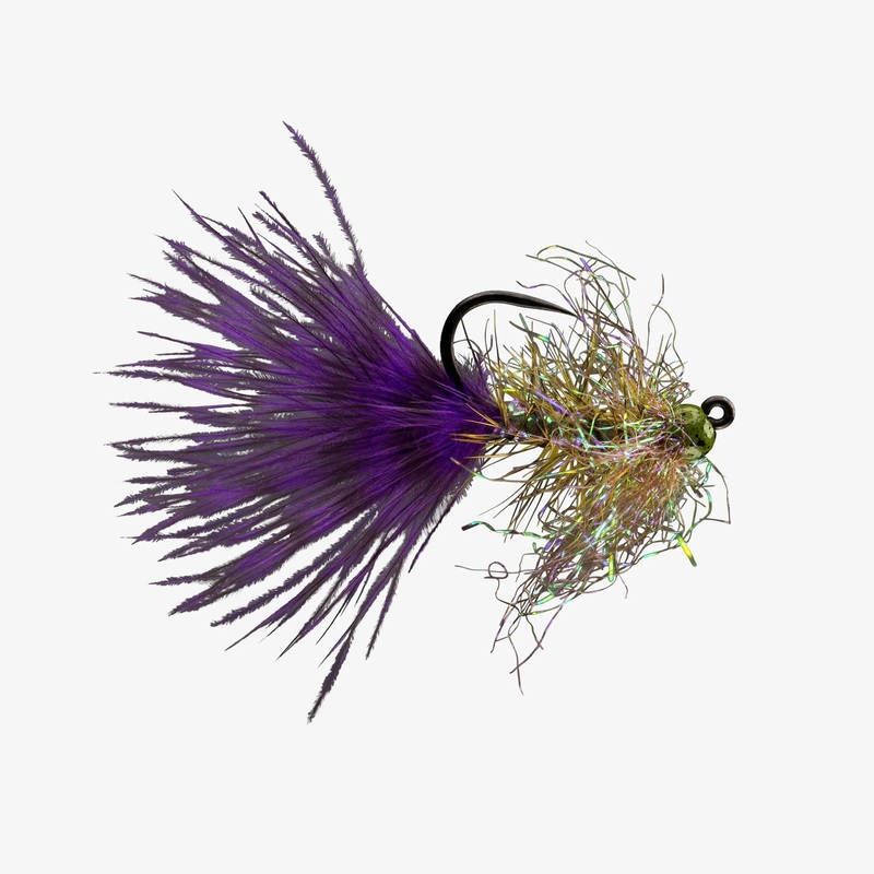 RIO’s Gold Jigger – Purple/Olive – Size 10