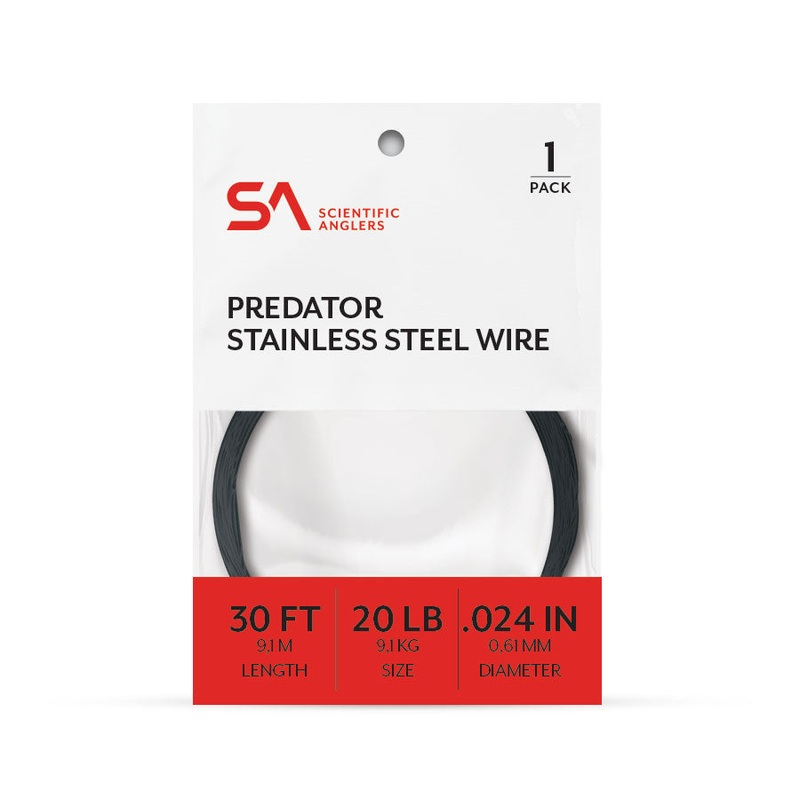 Scientific Anglers Predator Stainless Steel Strand Wire 30′