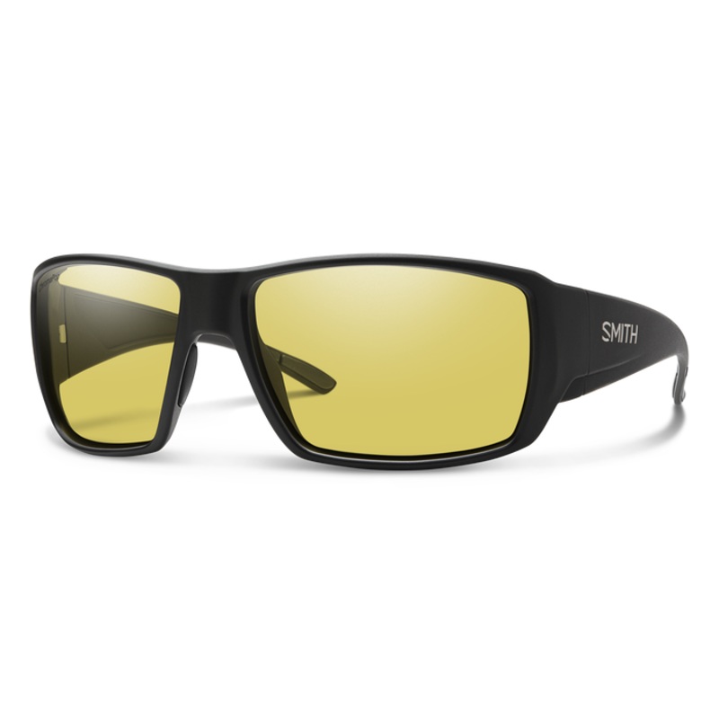 Smith Guides Choice Matte Black/ChromaPop Glass Low Light Yellow