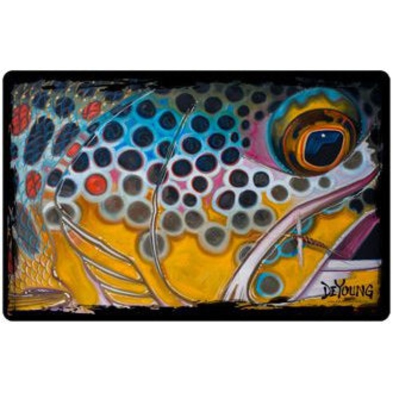 DeYoung Brown Rusty Spinner – Decal