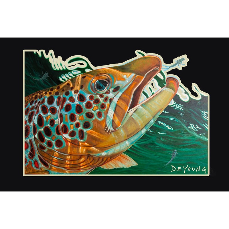 DeYoung Callibaetis Cutout – Decal