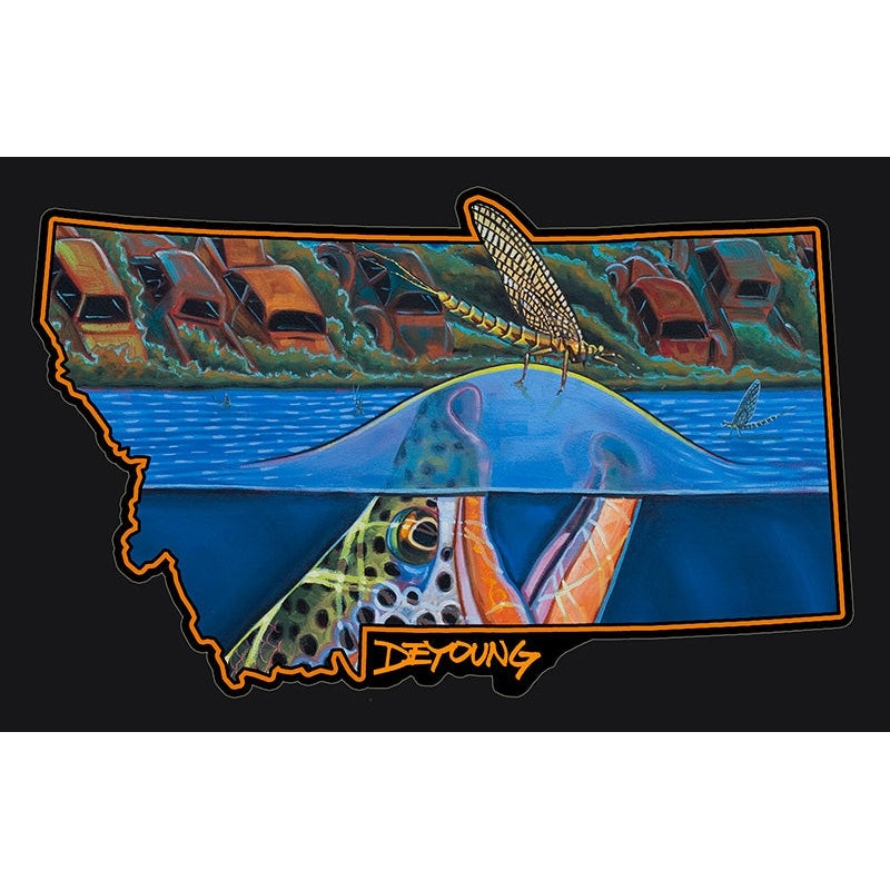 DeYoung Harvest Moon Riser Montana – Decal
