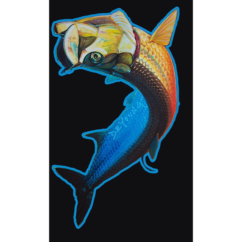 DeYoung Tarpon – 7 Mile Fred – Decal