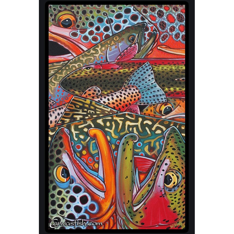 DeYoung Trout Confetti 1 – Decal