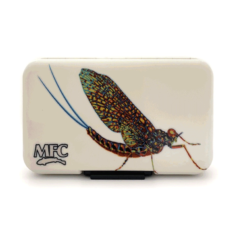MFC Poly Fly Box – Larko’s Chrome Mayfly