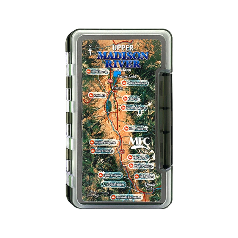 MFC Waterproof Fly Box – Upper Madison Map