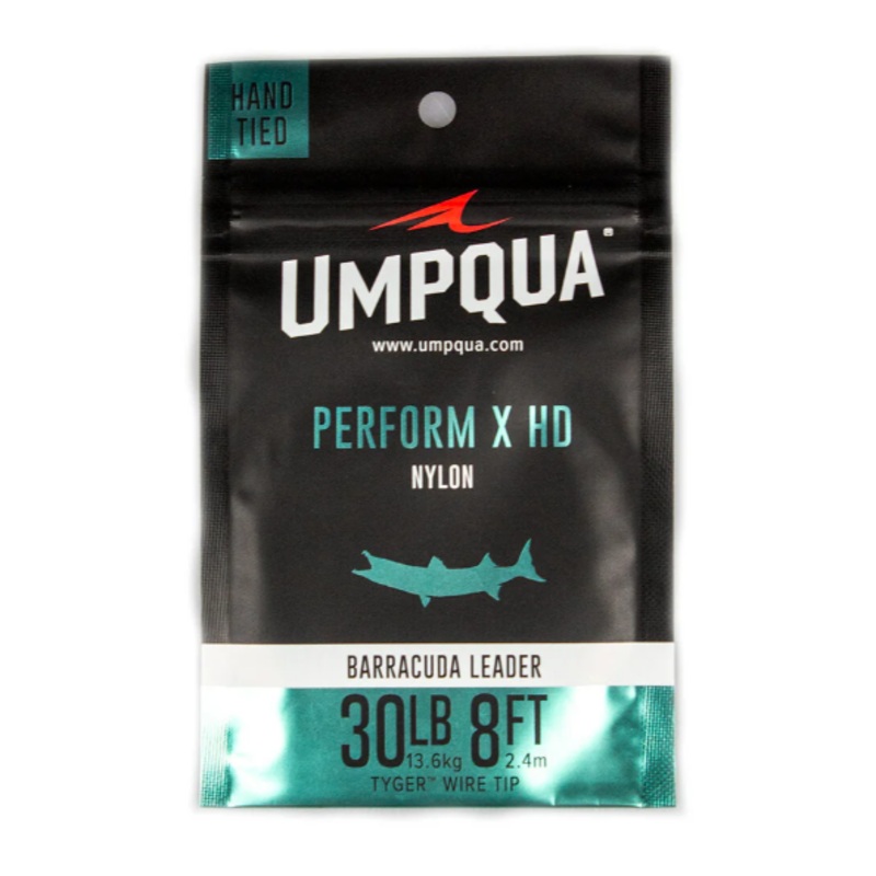 Umpqua Perform X HD Barracuda Leader 8′ 30LB