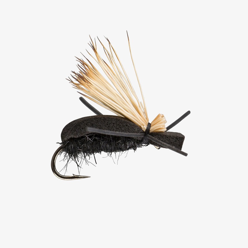 Flying Foam Beetle – Black – Size 14