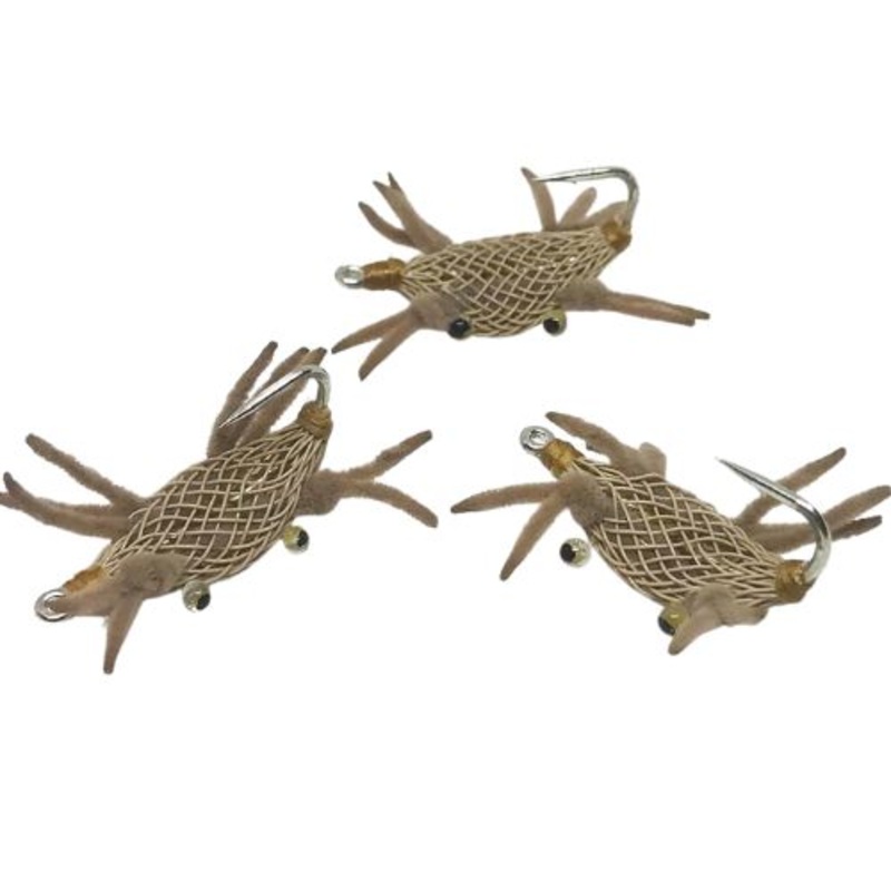 Flymen Alphlexo Crab – Tan|Size 2|Size 6|Size 8
