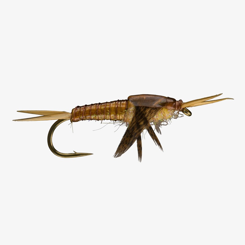 Vinyl Stone Nymph – Golden – Size 10