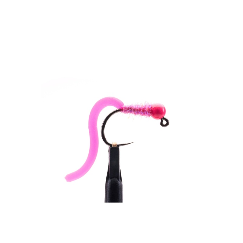 Wonky Worm – Pink – Size 10
