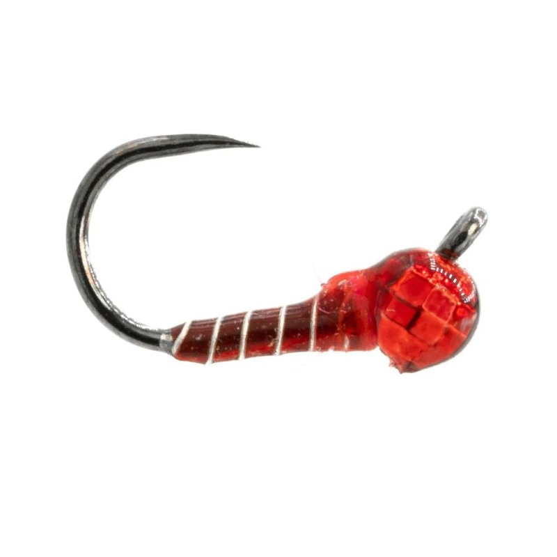 Zebra Jig Thin – Red – Size 18