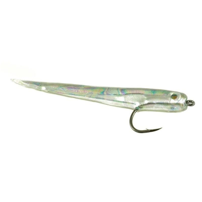Big Game Gummy Minnow – Pearl – Size 2