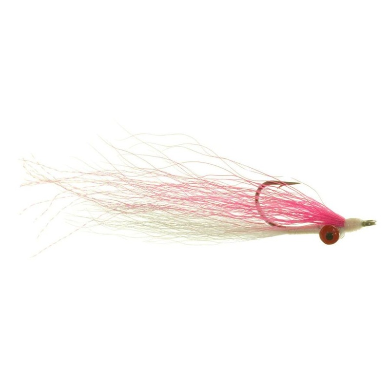 Clouser Minnow – Pink/White|Size 2